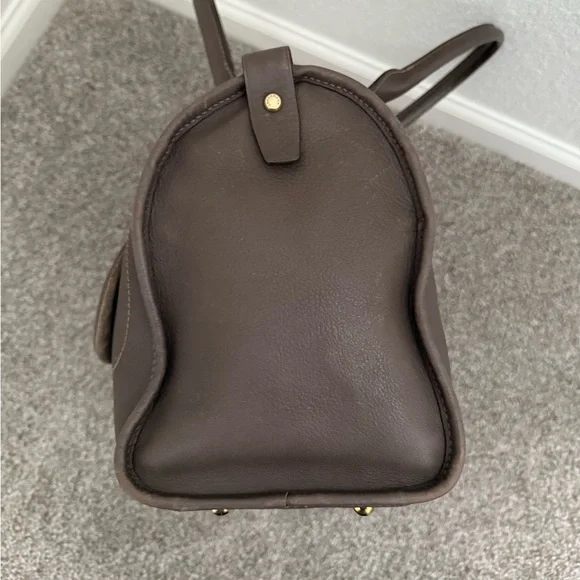 Longchamp Balzane Taupe Leather Tote Bag